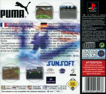 Puma Street Soccer (EU) box cover back